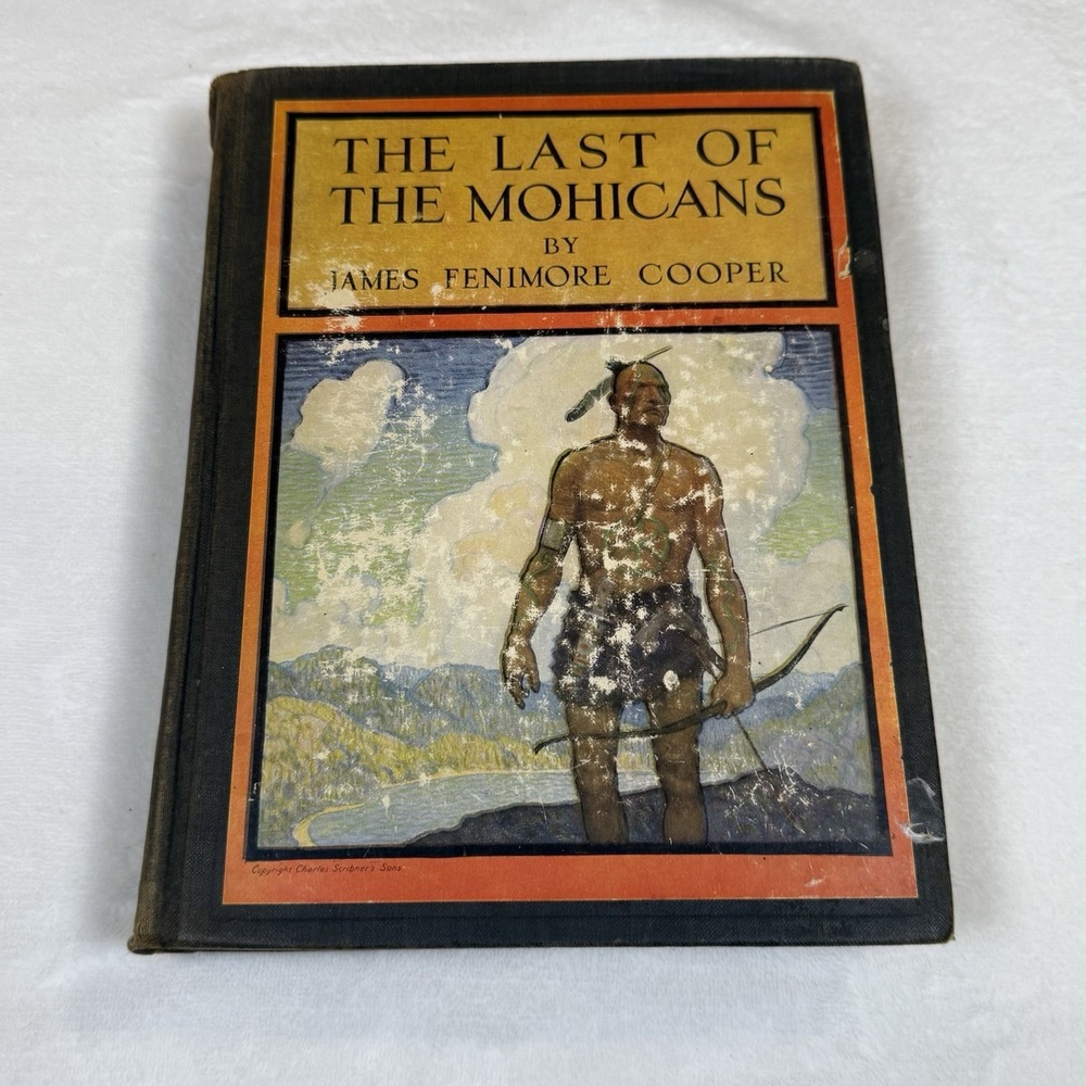 1925 Last of the Mohicans James Fenimore Cooper N.C. Wyeth Illustrated Scribner